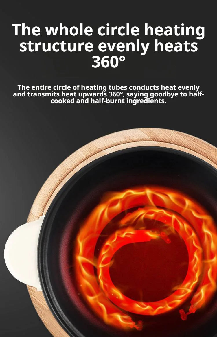 Student dormitory multifunction electric cooking pot for cooking noodles Electric Rice Cooker Machine kitchen acceesories
