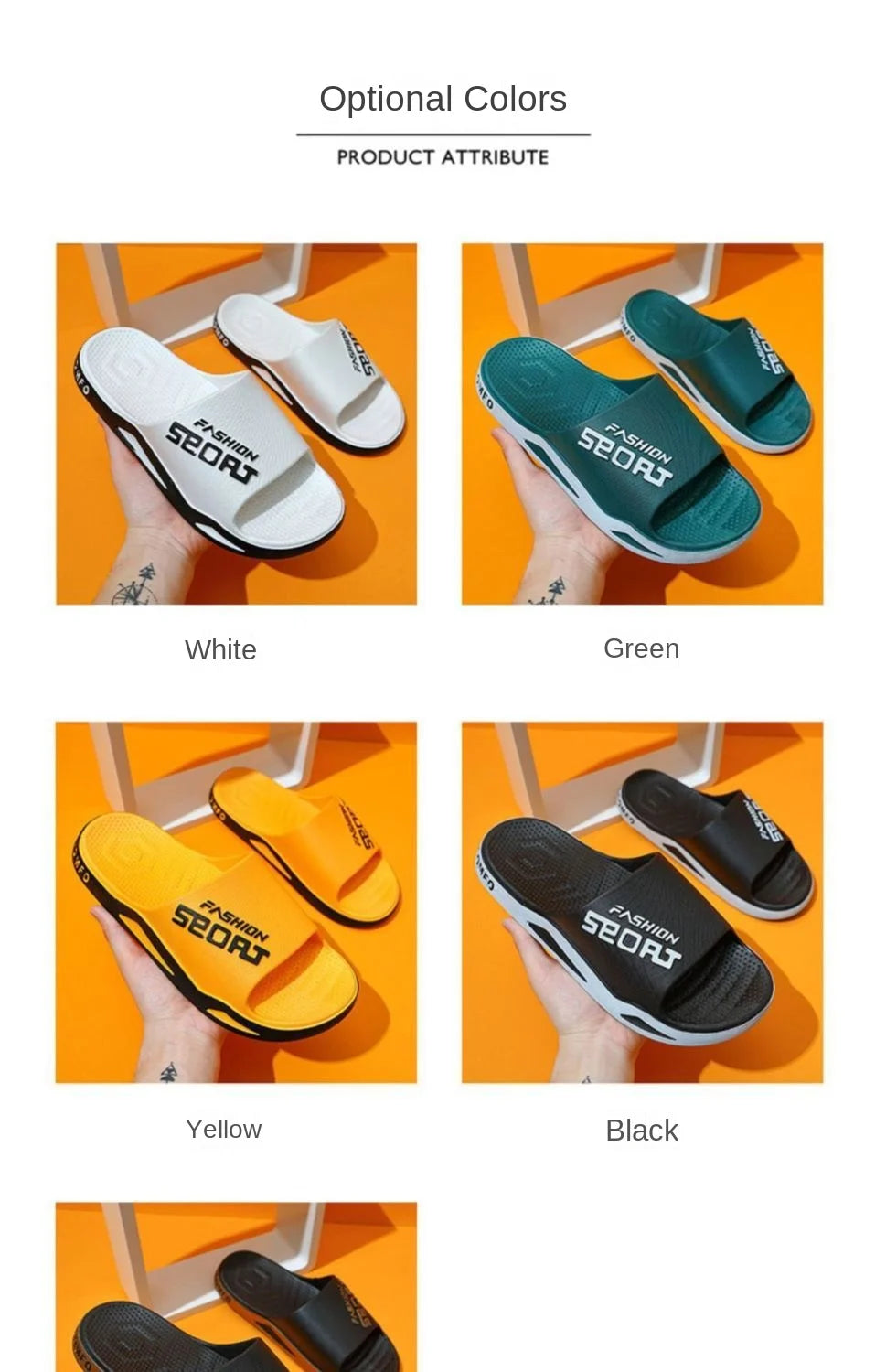 New Summer Soft Sole Slippers Fashion Personality Home Bathe Sandals Anti Slip Durable Men's Beach Outdoor Plus Size Flip Flops