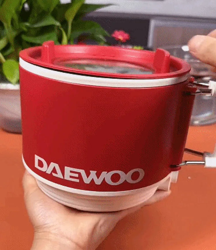 Multifunctional Portable electric cooking pot Electric Heating Pot frying pan For Students Dormitory Non-stick Noodle Partner