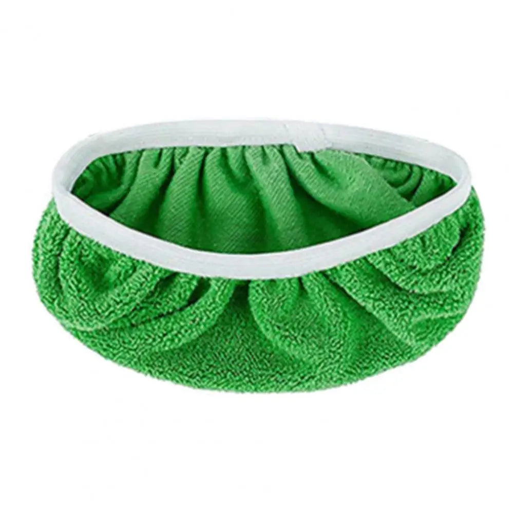 Mop Cleaning Pad Mop Cloth Cover Thickened Elastic Band Flat Coral Fleece Microfiber Chenille Replacement Rotary for Bathroom