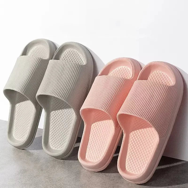 Big Size 47 48 New Fashion Men's Women's Slippers Light EVA Comfortable Home Bathroom Anti-Slip Flip-Flops Summer Beach Sandals