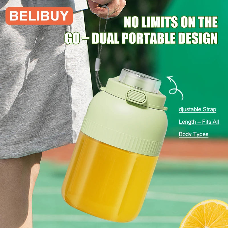 BELIBUY Mini Kitchen Blender Juicer Food Processing Machine Fruit and Vegetable Milk Blender Suitable for Outdoor Juice Cup