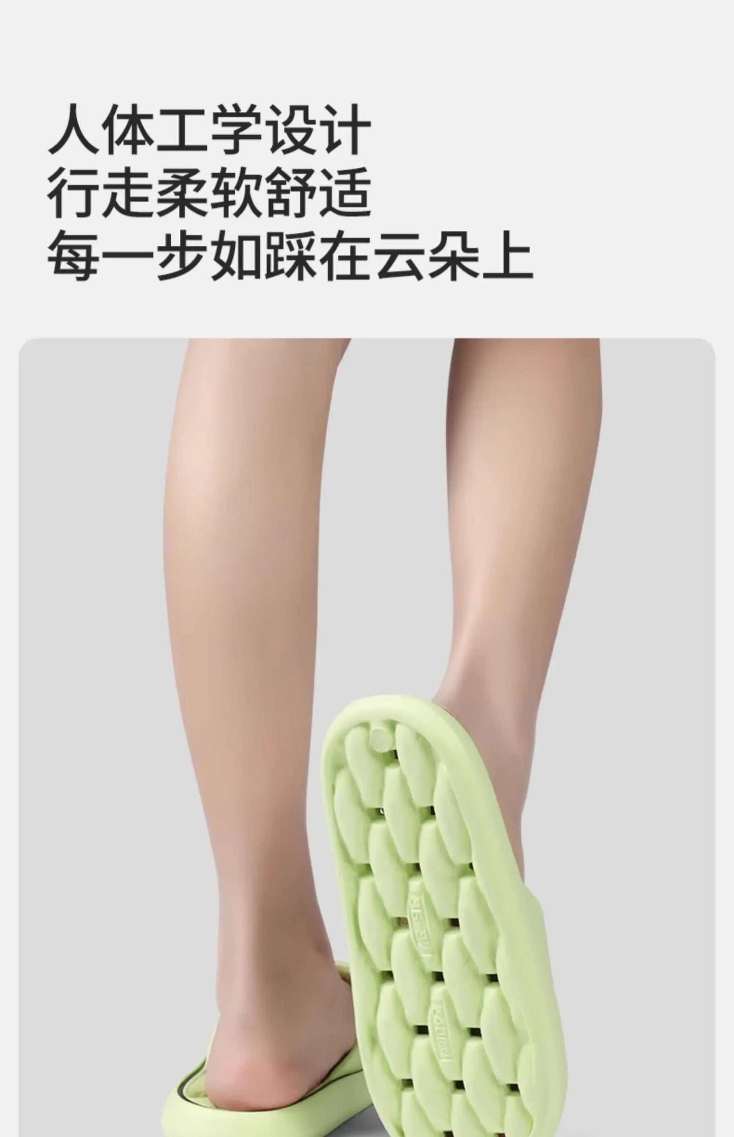 Women's slippers Non-slip leaky bathroom Slippers Casual men's slippers Deodorant beach shoes Soft soled couple flat sandals