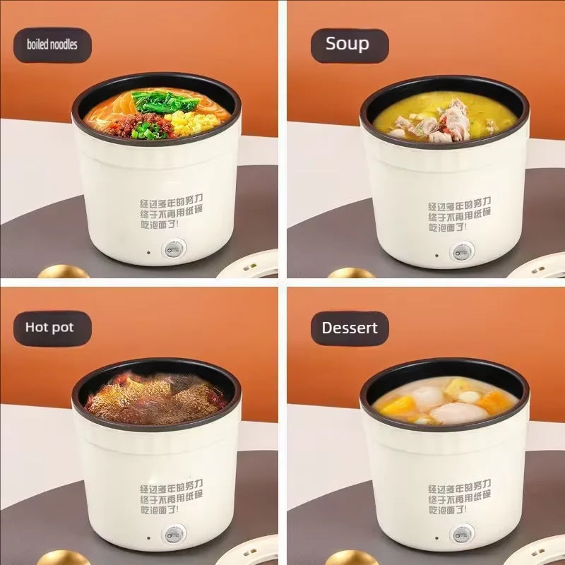 Smart mini electric cooking pot integrated household non-stick inner liner electric rice cooker dormitory electric hot pot