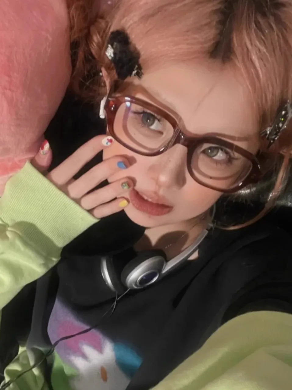 Retro Square Frame Eyeglass for Women Red Computer Reading Glasses Clear Blue Light Blocking Eyewears Vintage Decorative Goggles