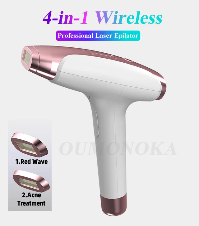 999999 Flash IPL Laser Hair Removal Convenient Home Device for Women Easy Hair Removal Painless Electric Hair Removal