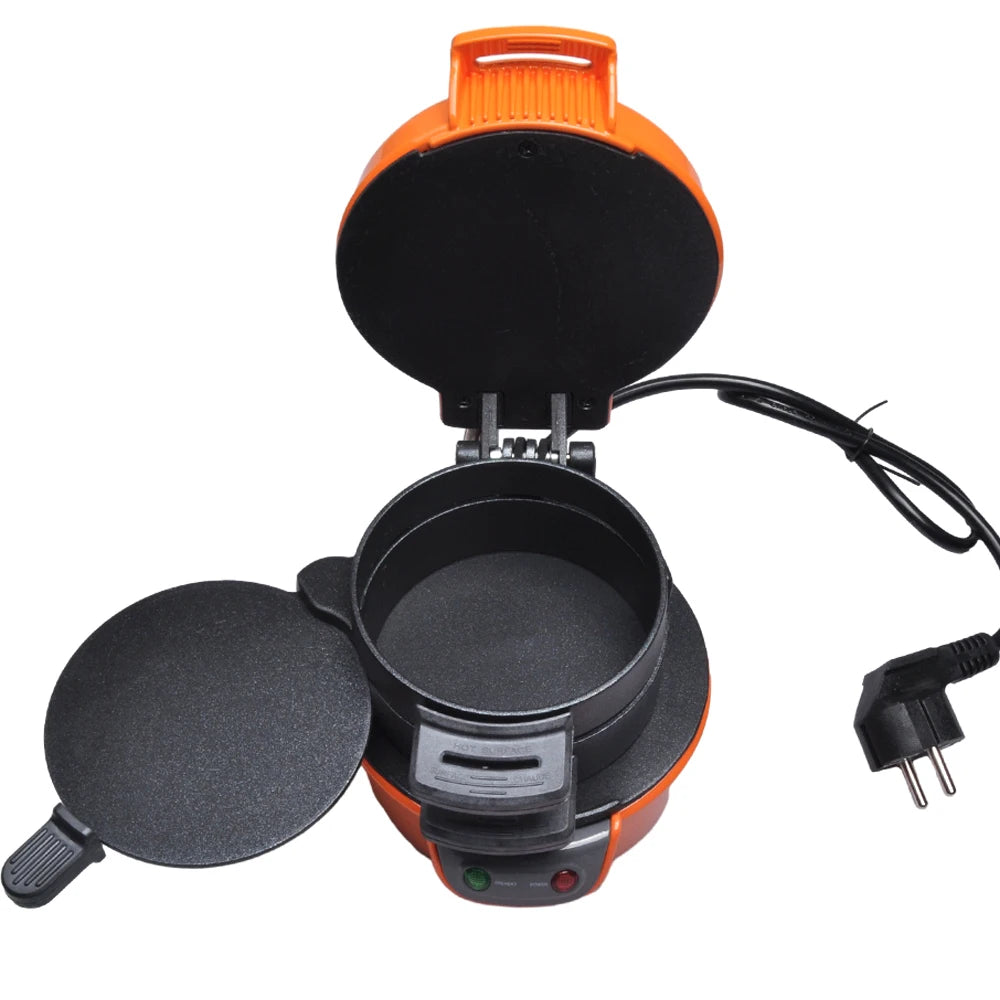 Mini Electric Burger Sandwich Maker Machine 220V 110V Bread Grill Baking Toaster Non Stick Pancake Pan for Home Kitchen 빵 토스트기