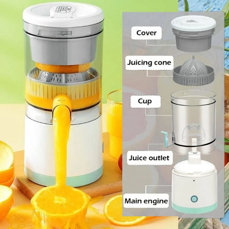 Automatic Electric Citrus Juicer Orange Lemon Fresh Orange Juice Machine Potable Orange Juice Machine For Home