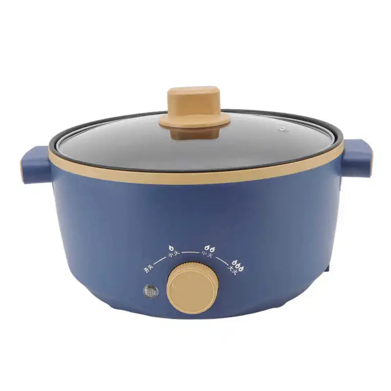 800W Electric Cooker 2.5L 3 Speed Control Single Layer Electric Pot Multifunctional Cooker Home Kitchen Cookware