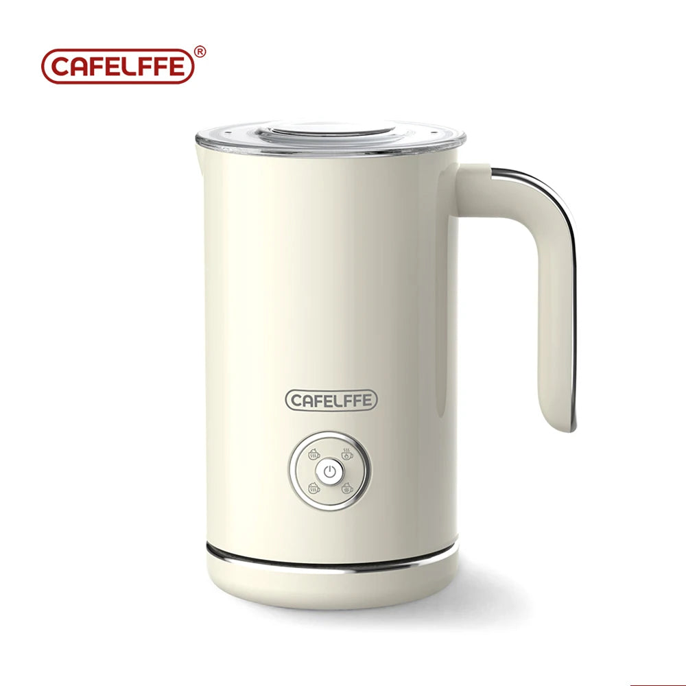 Cafelffe Electric Milk Frother Frothing Foamer Chocolate Mixer Cold/Hot Cappuccino Fully Automatic Milk Warmer home appliance