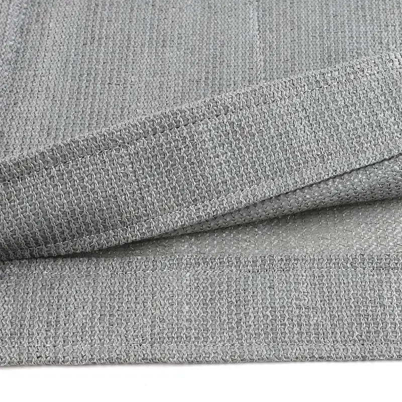 Customize HDPE Gray Terrace Balcony Privacy Net Anti-UV Pergola Sun Shade Net Garden Screen Fence Netting Swimming Pool Awning