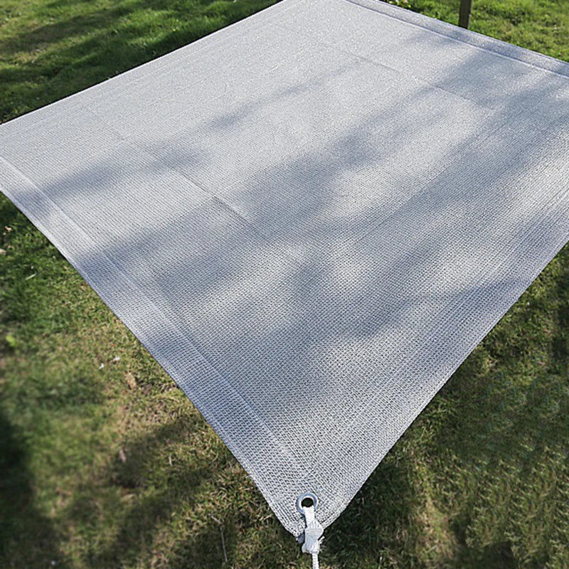 Customize HDPE Gray Terrace Balcony Privacy Net Anti-UV Pergola Sun Shade Net Garden Screen Fence Netting Swimming Pool Awning