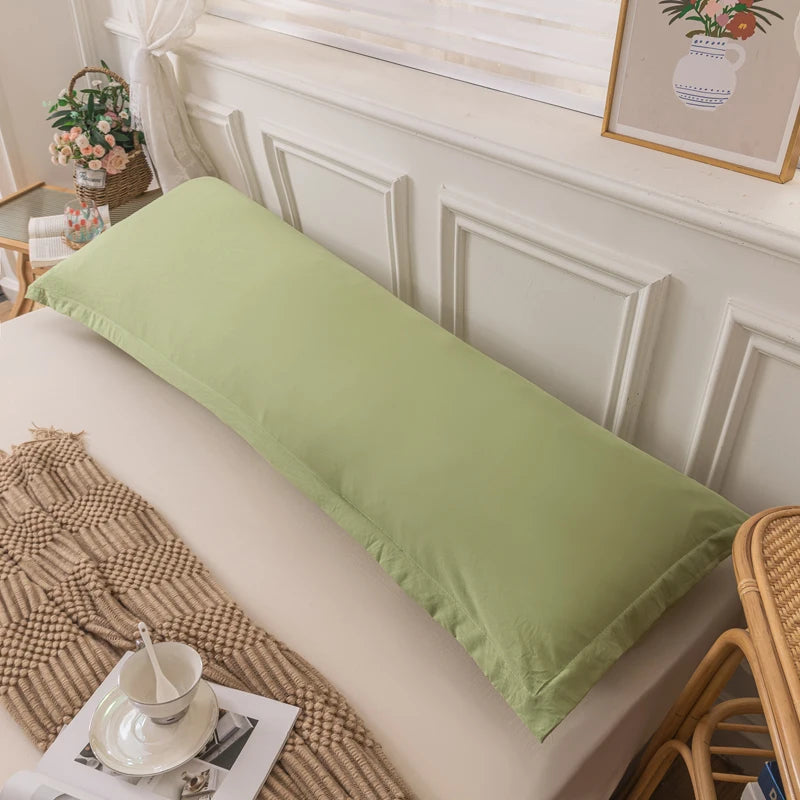 One Piece Double Long Pillowcase Home Couple Pillowcase Extended Pillowcase (Excluding Core)