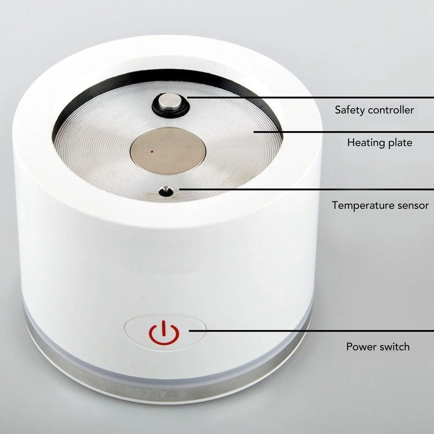 Automatic Milk Foamer Energy Saving EU Plug 220‑240V Electric Milk Frother Stainless Steel Jug for Hot Chocolate for Home