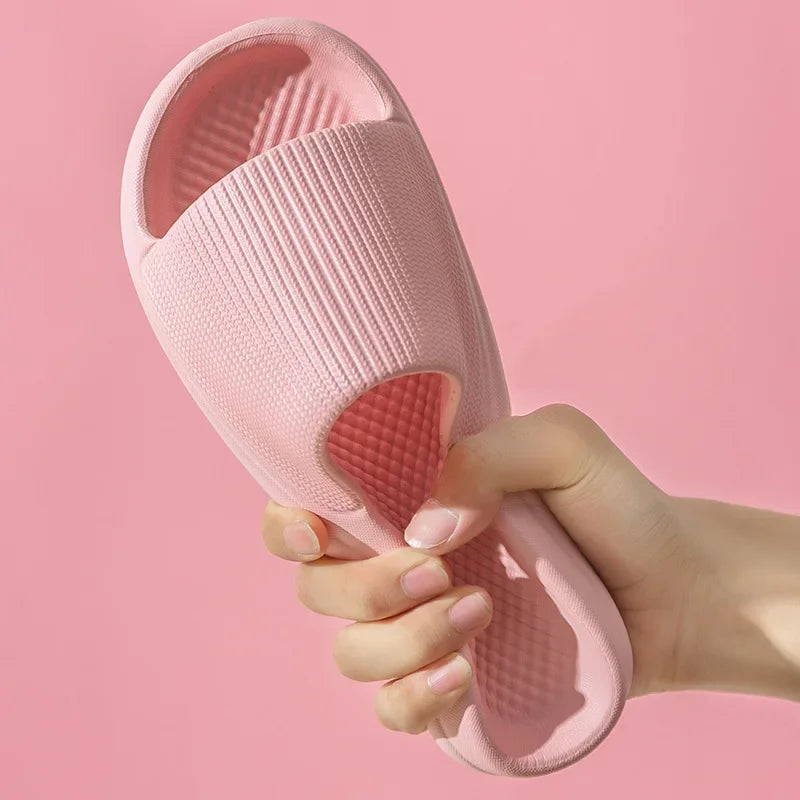 Big Size 47 48 New Fashion Men's Women's Slippers Light EVA Comfortable Home Bathroom Anti-Slip Flip-Flops Summer Beach Sandals