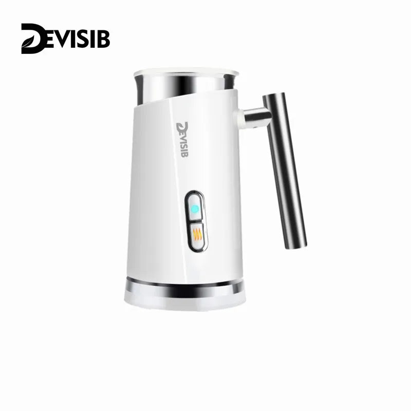 DEVISIB Automatic Milk Frother Electric Hot and Cold for Making Latte Cappuccino Coffee Frothing Foamer Kitchen Appliances 220V