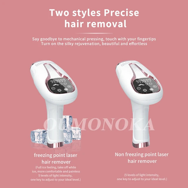 999999 Flash IPL Laser Hair Removal Convenient Home Device for Women Easy Hair Removal Painless Electric Hair Removal