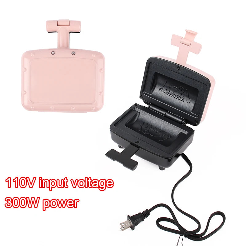 Double-Sided Seal Press Sandwich Machine Mini Taco Burrito Baking Pan Grill Breakfast Maker Bread Hot Dog Toaster Electric Oven