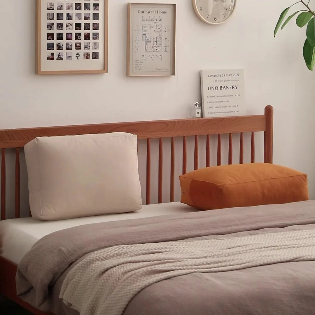 Soft Fleece Pillowcase Sofa Back Cushion Cover Fabric Nordic HomeLiving Room Decorate Rectangular Lumbar Pillow Case Unstuffed