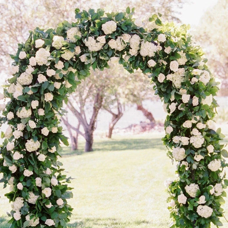 Wisteria ประดิษฐ์ดอกไม้ VINE Ivy Leaf Garland Silk Rose ดอกไม้หวาย String VINE จัดงานแต่งงานดอกไม้ตกแต่งสวนหน้าแรก