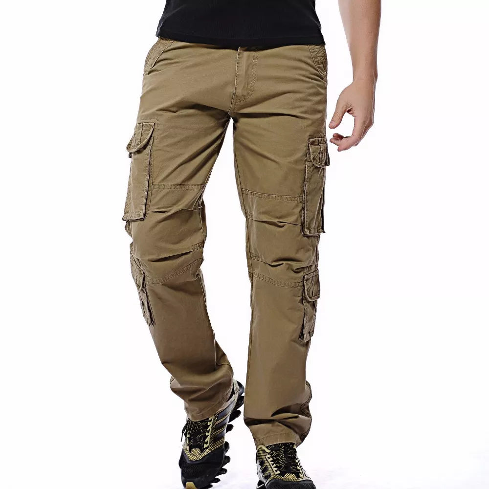 2022 ใหม่ผู้ชายกางเกงบุรุษหลวมกองทัพยุทธวิธีกางเกง Multi-Pocket กางเกง pantalon Homme ขนาดใหญ่ 46 ชายทหาร Overalls
