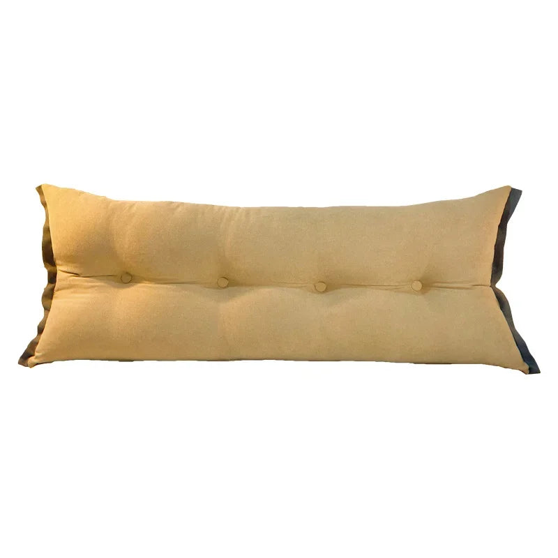 Bed Decoration Body Pillow Headboard Cushion Bedroom All-purpose The Artifact Supports The Waist Detachable and Washable