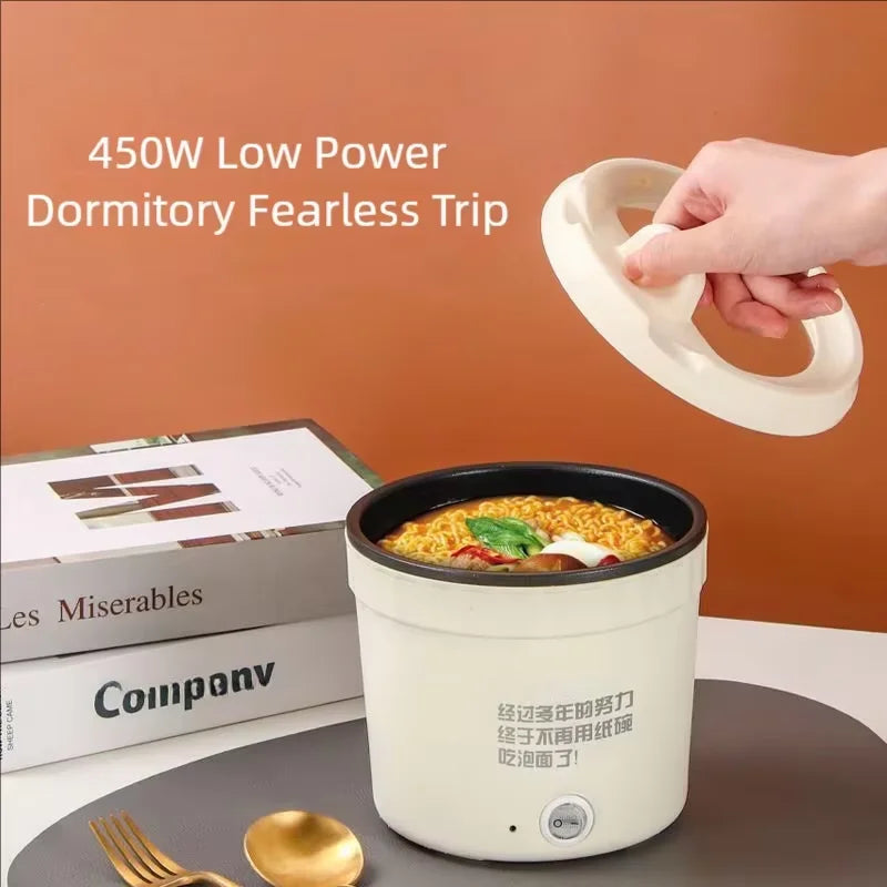 Smart mini electric cooking pot integrated household non-stick inner liner electric rice cooker dormitory electric hot pot
