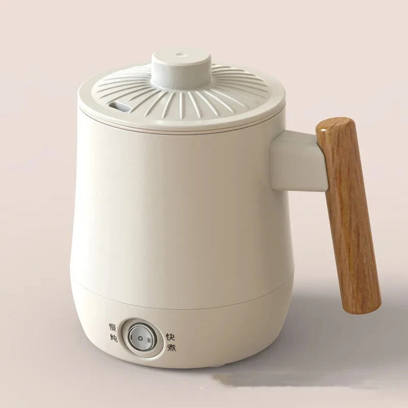 600ml Health Electric Kettle Travel Kettle Non-stick Rice Cooker Portable Noodle Cooker Quick Kettle Office Electric Hot Cup