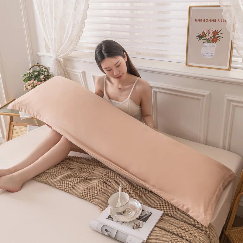 One Piece Double Long Pillowcase Home Couple Pillowcase Extended Pillowcase (Excluding Core)