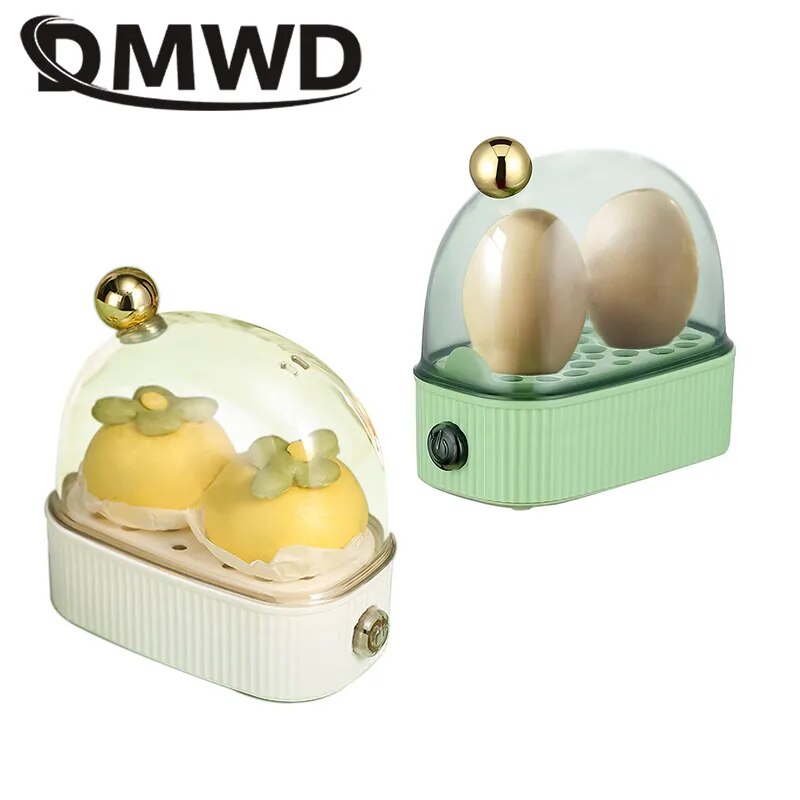 Multifunctional Electric Egg Cooker Heater Automatic Power Off Mini Eggs Boiler Food Steamer Poacher Breakfast Cooking Machine