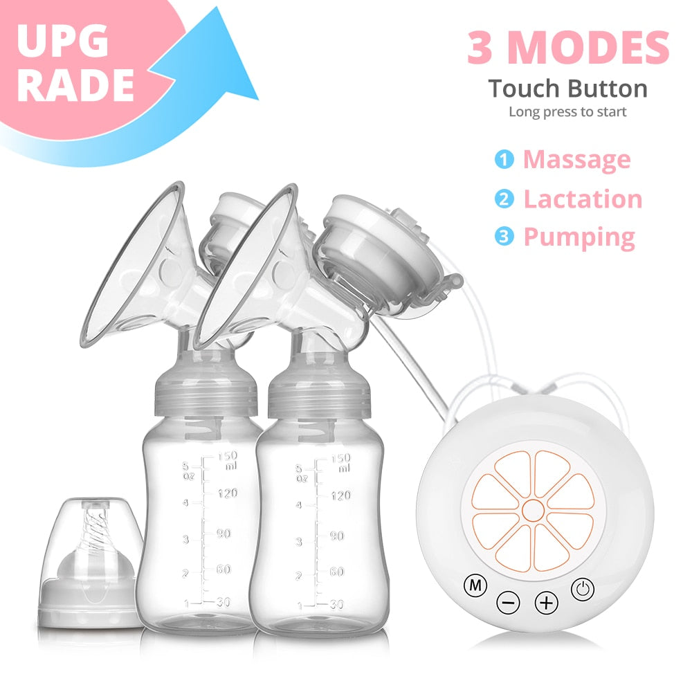 Electric breast pump unilateral and bilateral breast pump manual silicone breast pump baby breastfeeding accessories BPA free