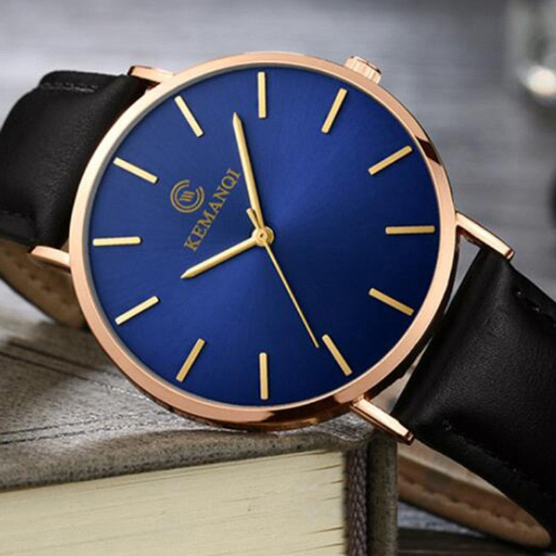 2022 Minimalist Men's Watch Ultra Thin Men's Watches For Men Fashion Simple Business Watch Leather Clock Reloj Hombre Relogio