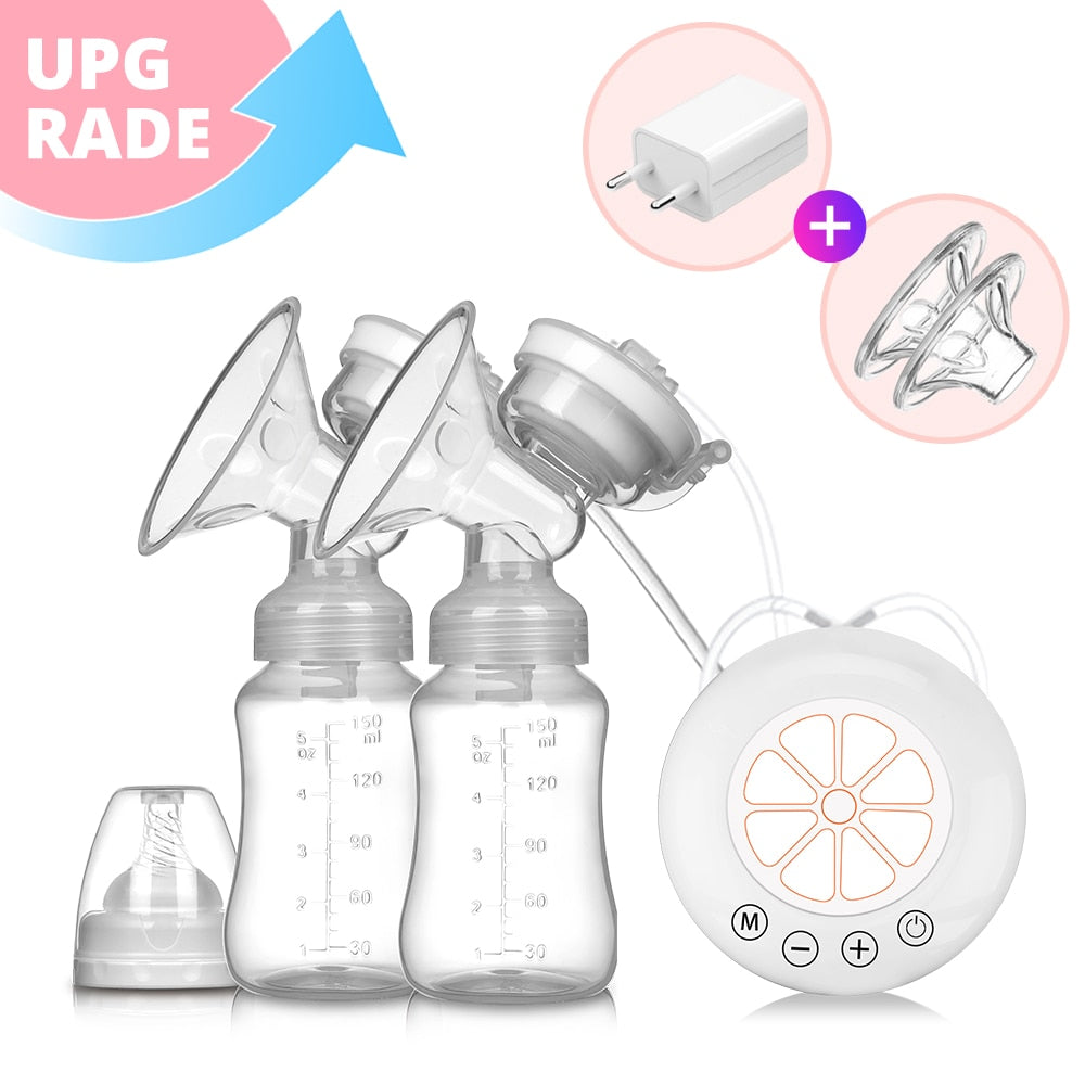 Electric breast pump unilateral and bilateral breast pump manual silicone breast pump baby breastfeeding accessories BPA free