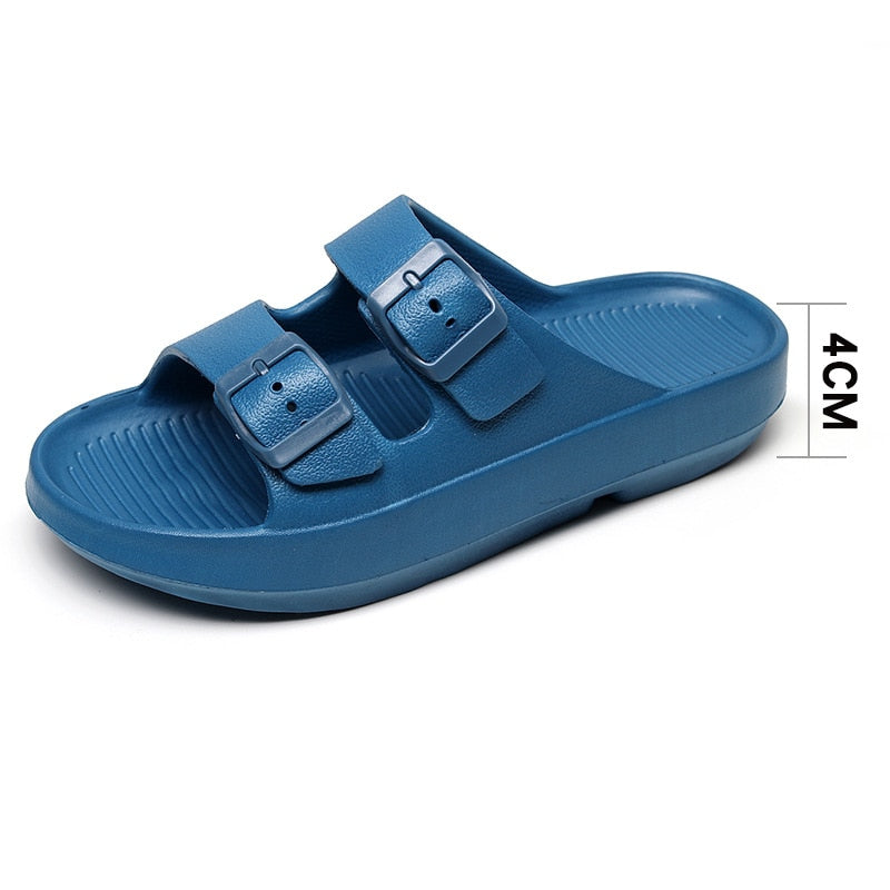 FZNYL Men Sandals 2022 Summer Beach Outdoor Casual Shoes Male Black Indoor Slippers Flip Flops Footwear Big Size 46 Sandalias